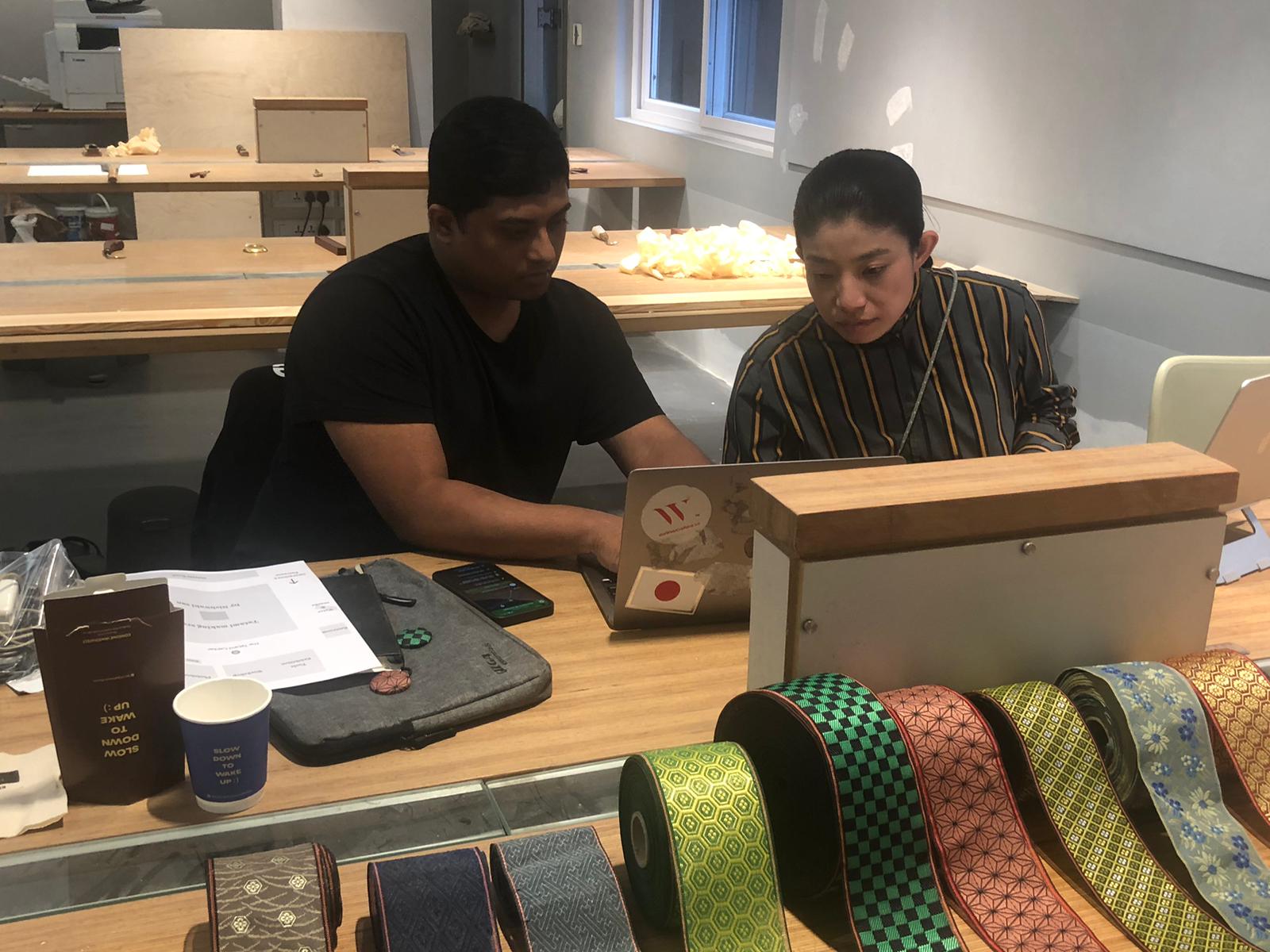 Tatami stage construction exhibition